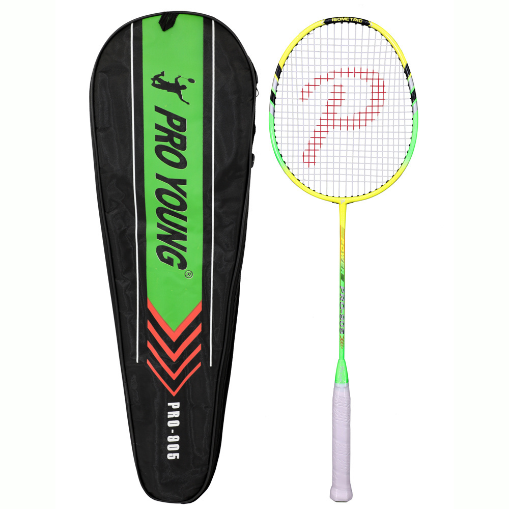 Customized high quality badminton rackets with Carry bag Graphite badminton Racket  Carbon rackets for Famiy funny