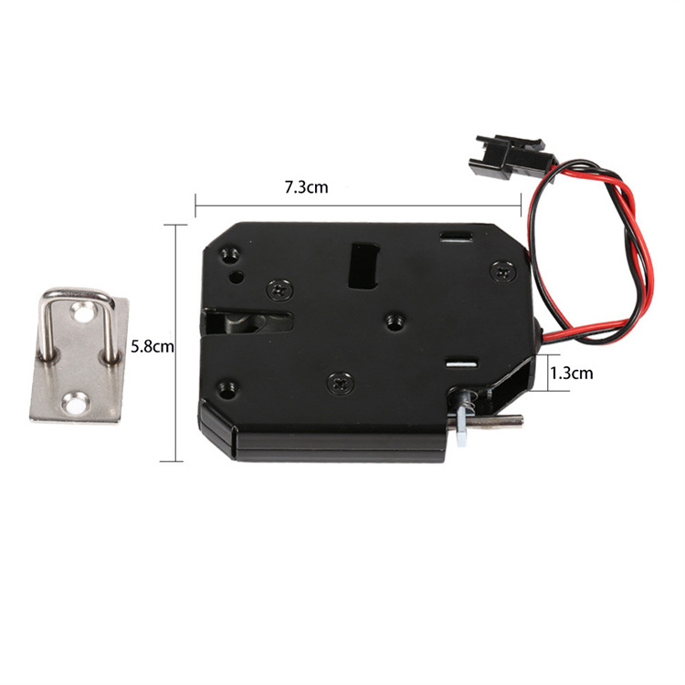 DC 12V 2A Electronic Solenoid Lock Electromagnetic Control Lock combination lock for Cabinet Small Cabinet