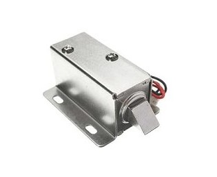 Electric solenoid 12v cabinet lock Solenoid Lock Door Drawer Slim Design Assembly Magnetic Lock for Cabinet Door Drawer