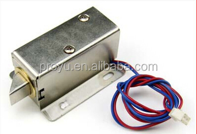 Electric solenoid 12v cabinet lock Solenoid Lock Door Drawer Slim Design Assembly Magnetic Lock for Cabinet Door Drawer