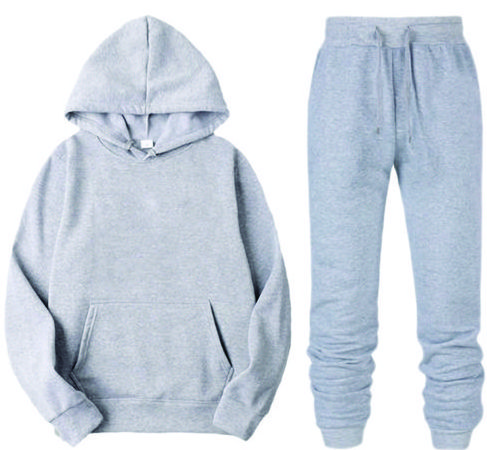 Men's plain cotton hoodie sweat suits wholesale jogging suits sports Hoodies and Jogging Pant