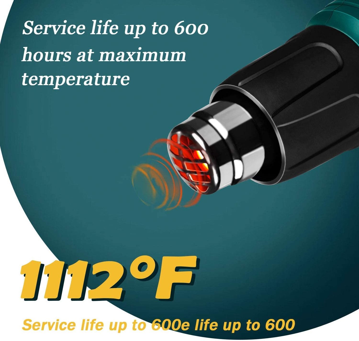 Heat Gun Dual Temperature Settings