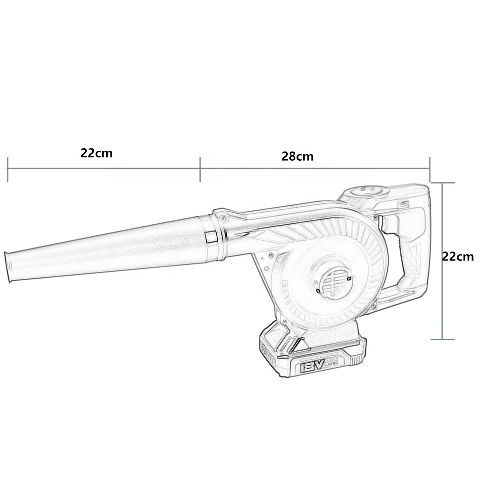 Cordless Blower Handheld Vacuum Action DUST Leaf Cleaning Power Tools Blowers