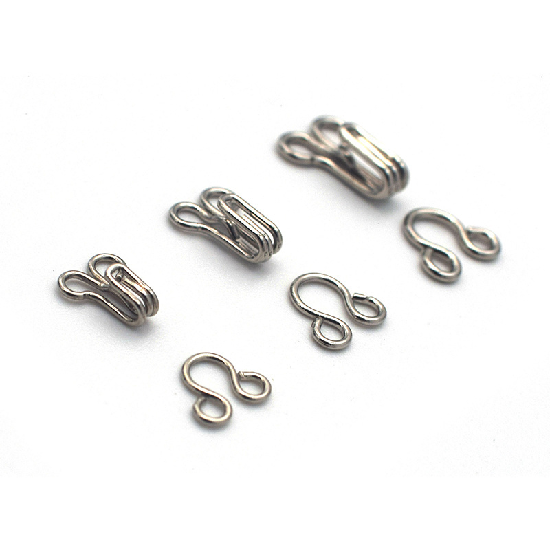 24 Sets/Card Garment Accessories Sewing Hooks and Eyes Closure for Bra Clothing Trousers Skirt DIY Craft