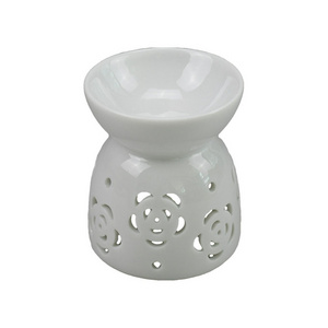 Wholesale custom tealight melt ceramic candle wax warmer