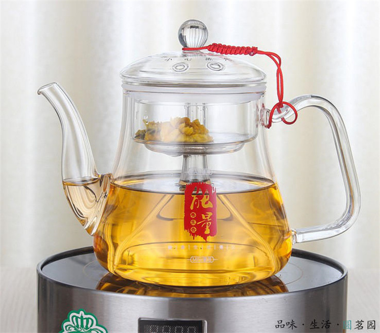 1000Ml All In One Distiller Set Health Care Glass Steamer Tea Pot