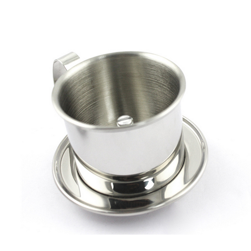 Cafellissimo Paperless Pour Over Coffee Maker,Stainless Steel Reusable Drip Cone Coffee Filter, Single Cup Coffee Brewer