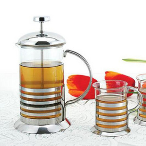 hot selling cafetera francesa french press made of stainless steel french press for coffee & tea plunger