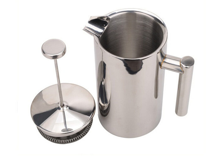 Wholesales Hot Stocked French Press Coffee 350 Ml Stainless Steel Coffee Pot French Press With Plunger