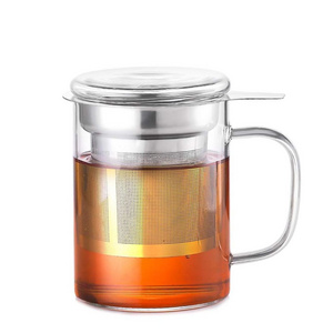 Loose Leaf Tea Cup Steeper Maker Brewing Strainer for Diffuser mug set