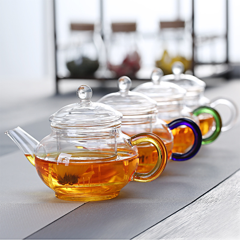 250Ml Small Mini Teapot Tea Sets Teapot Tea Cup Set Long Spout Kung Fu Traveling Teapot