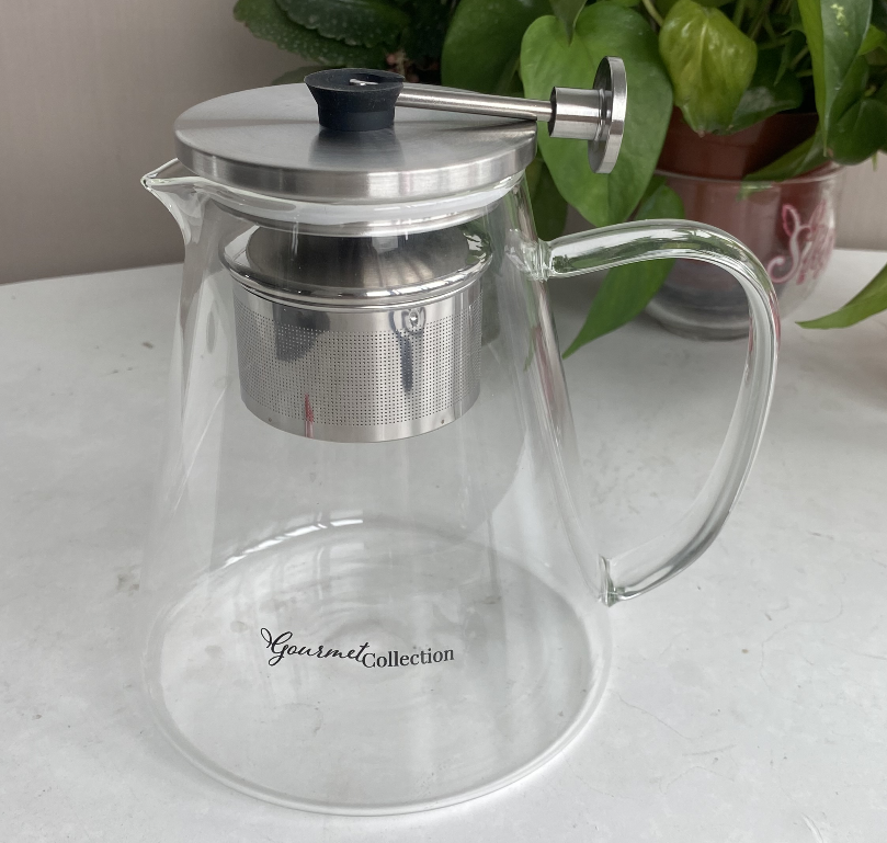 750ml 950ml 1200ml Blooming and Loose Leaf Tea Maker Tea Brewer  Borosilicate Clear Tea Kettle Teapot