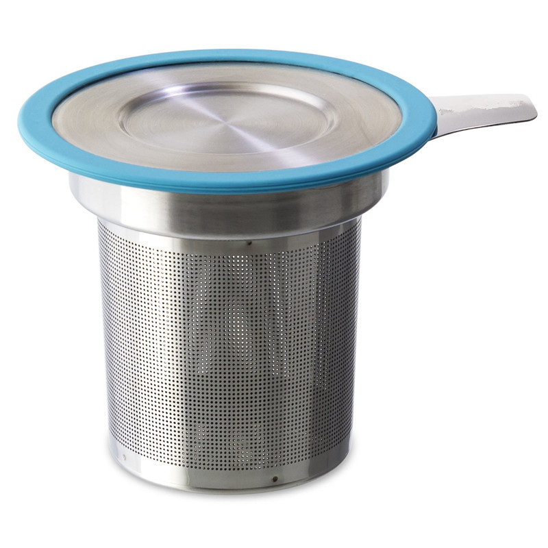 Custom Filter Bucket 304 Tea Accessories Tea Infuser Stainless Steel Tea Infuser With Handle