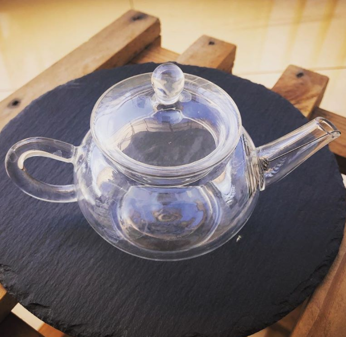 Mini Glass Teapot Tea Tasting Steeper Pot Hand Teamaker 250ml Small Glass Teapot