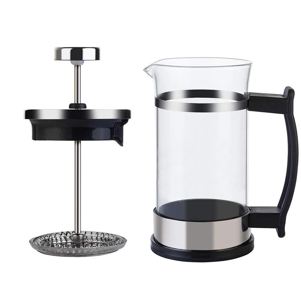 350 ml 12 oz Single Serve Cafetiere French Press Coffee Maker Glass Tea Beaker French Press Coffee Espro Maker