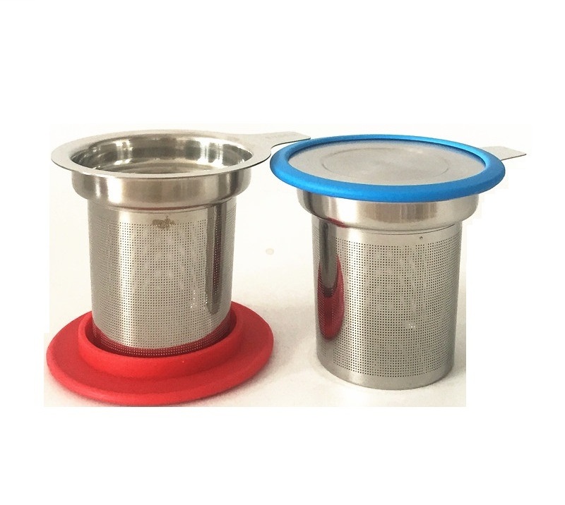 Custom Filter Bucket 304 Tea Accessories Tea Infuser Stainless Steel Tea Infuser With Handle