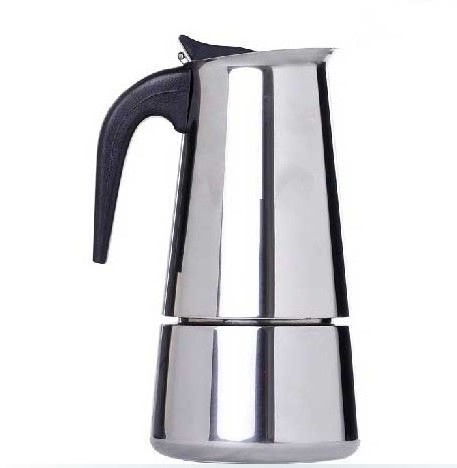 2/4/6/9 Cups Stainless Steel Italian Stovetop Espresso Maker Moka Pot with Handle