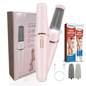 Rechargeable pedicure machine pink electric foot callus remover electric foot grinder callus remover foot file hard skin remover