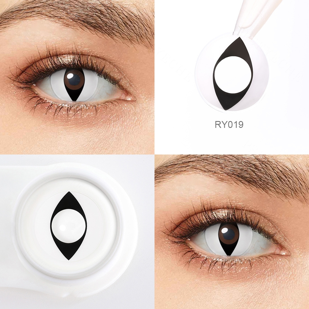 Pseyeche Cat eye lenses dragon eye colored contact lenses cosplay lentilla de color Contacts Halloween contact lenses