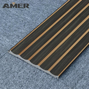 Rongke OEM factory price exterior decorative plastic wall slat moulding panels interior sheet for walls