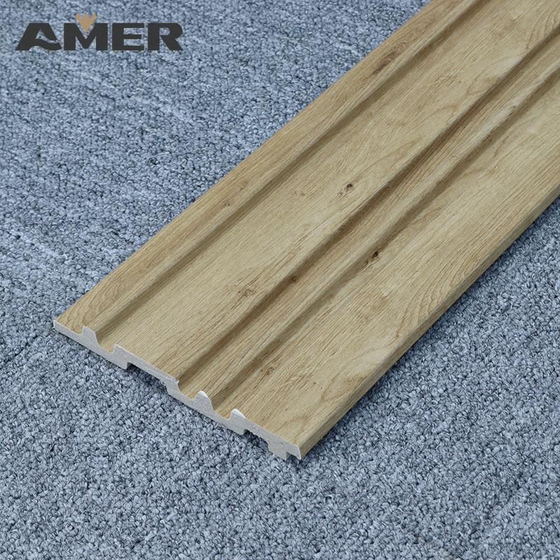 Rongke OEM factory price exterior decorative plastic wall slat moulding panels interior sheet for walls