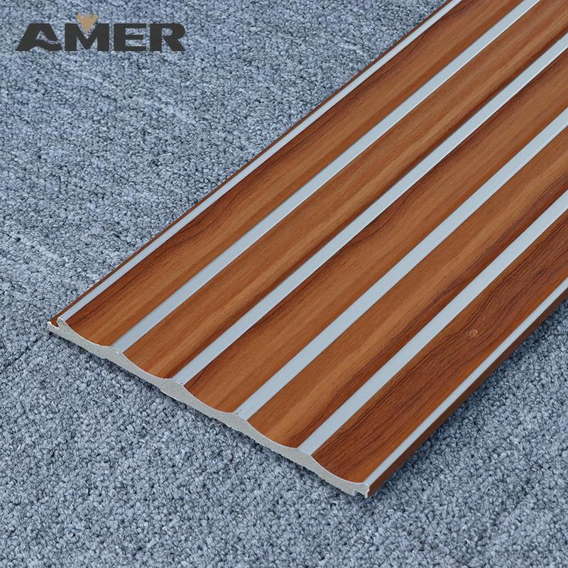 Rongke OEM factory price exterior decorative plastic wall slat moulding panels interior sheet for walls