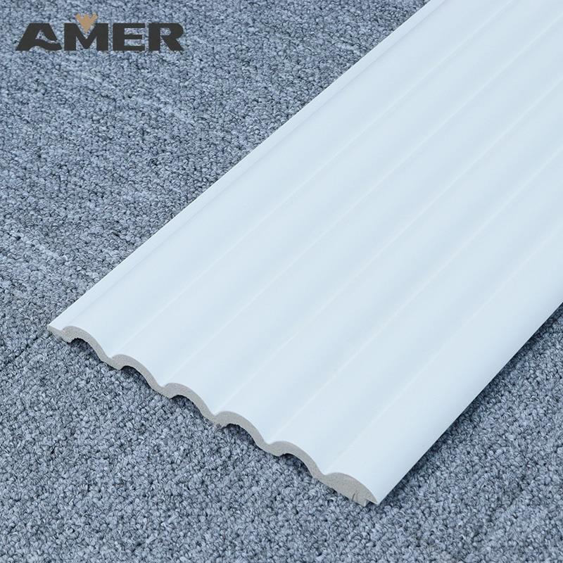 Rongke OEM factory price exterior decorative plastic wall slat moulding panels interior sheet for walls