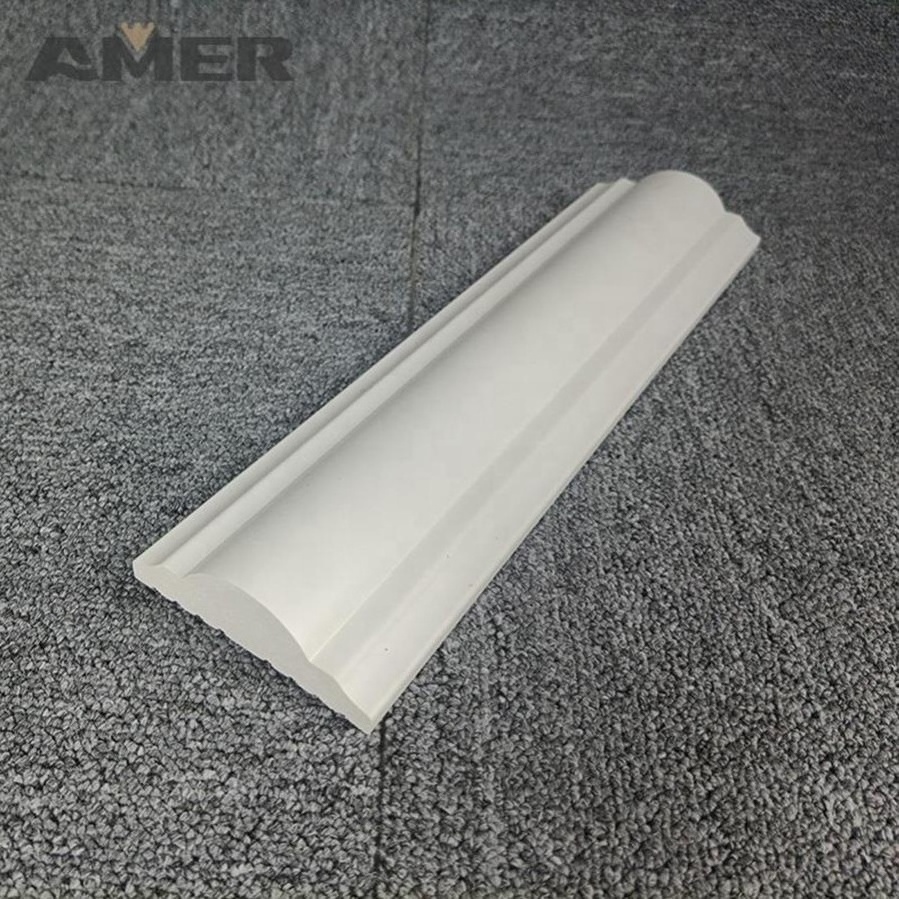 Hot selling Baseboard Moulding Oem Ceiling Cover polystyrene Board White Ps Skirting