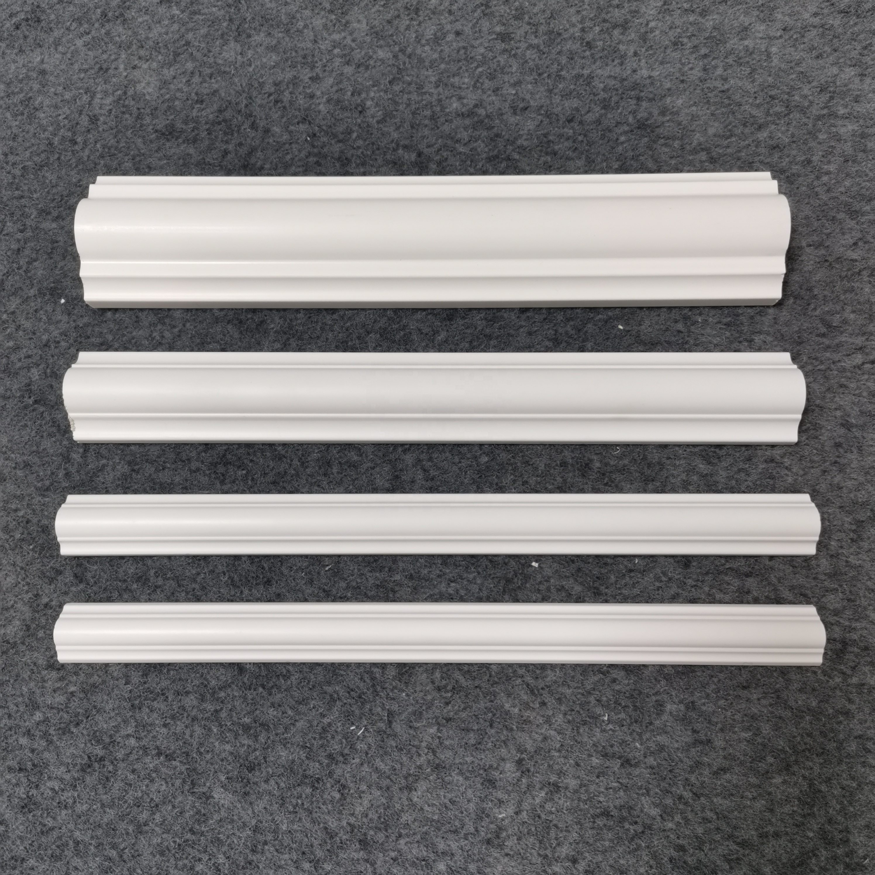 PS Flooring waterproof and impact-resistant PS Plastic skirting 2.4m length