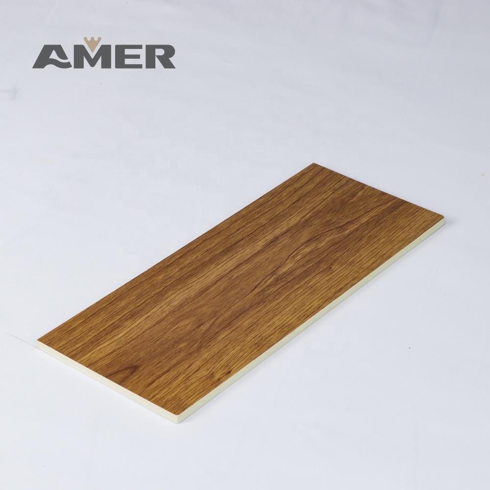 Amer Solid 1220 x 2440 mm Waterproof Composite Marble Grain Bamboo Fiber Charcoal Board