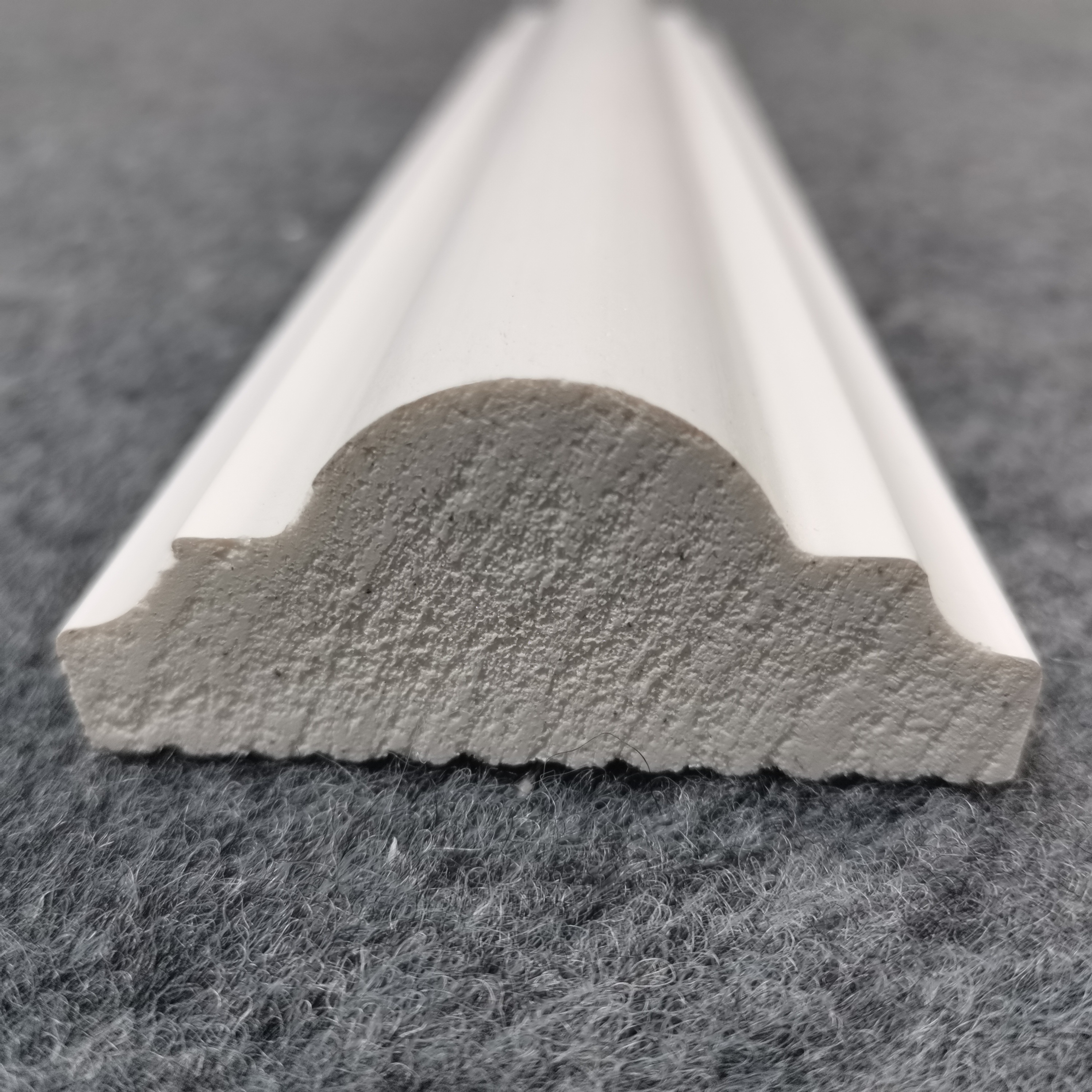 PS Flooring waterproof and impact-resistant PS Plastic skirting 2.4m length