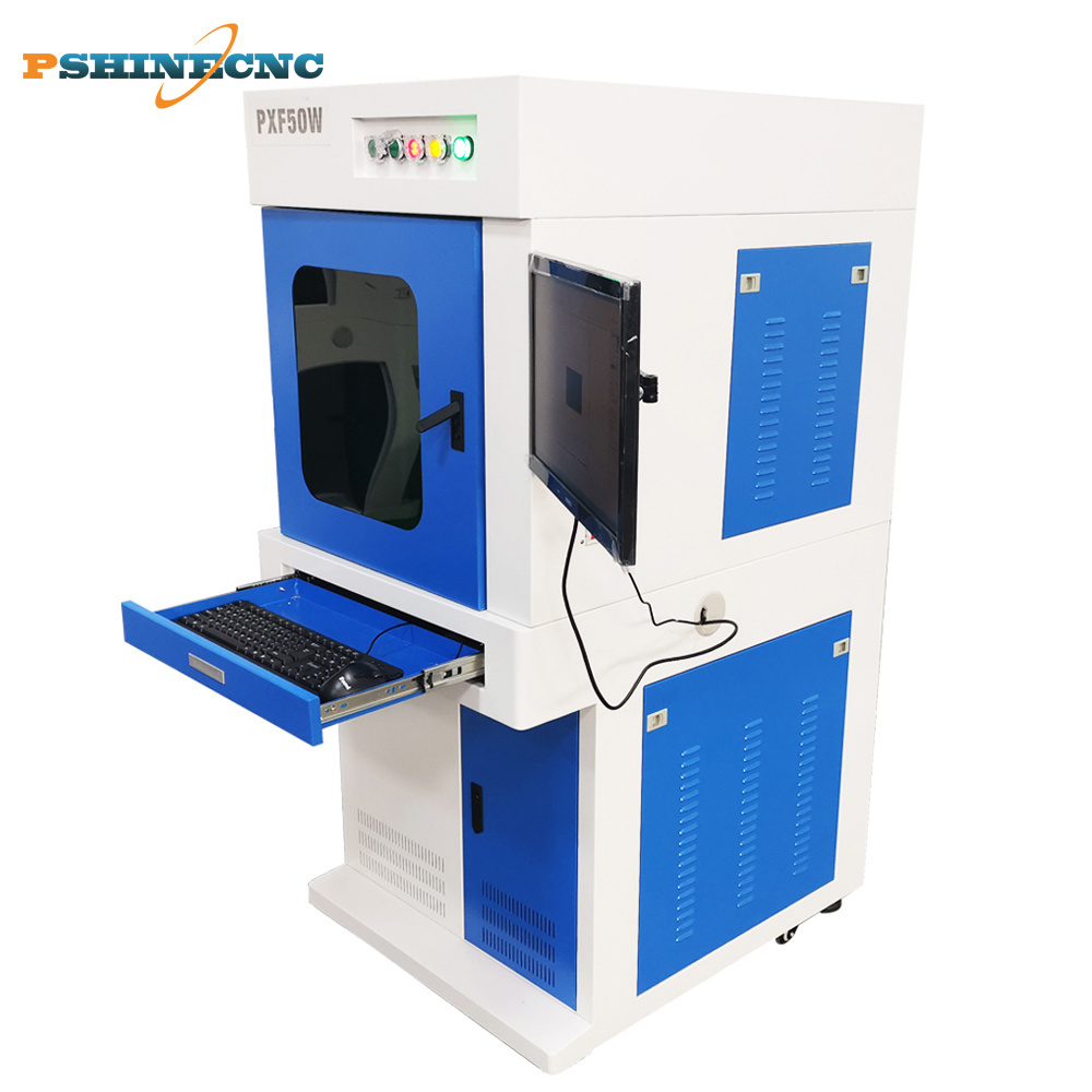 20w 30w 50w 100w raycus fiber laser marking for sale metal machine