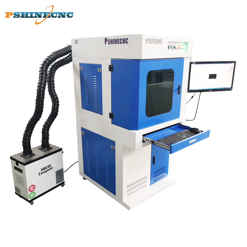 20w 30w 50w 100w raycus fiber laser marking for sale metal machine