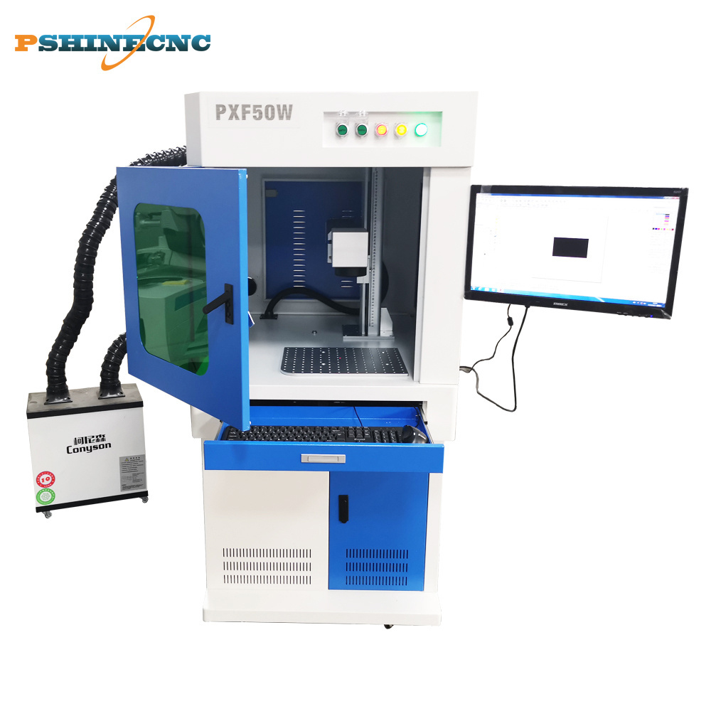 20w 30w 50w 100w raycus fiber laser marking for sale metal machine