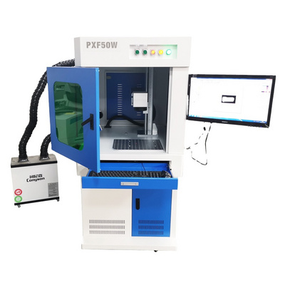 20w 30w 50w 100w raycus fiber laser marking for sale metal machine