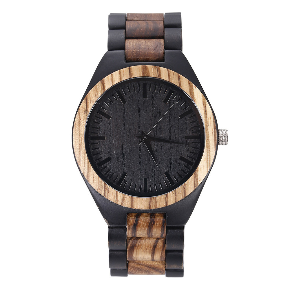 PUSHI jewelry 2023 minimalist couple wood watches men luxury wooden watch women custom logo watch accessories