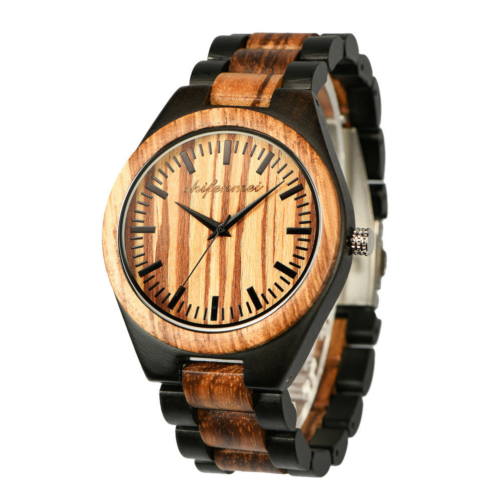 PUSHI jewelry 2023 minimalist couple wood watches men luxury wooden watch women custom logo watch accessories