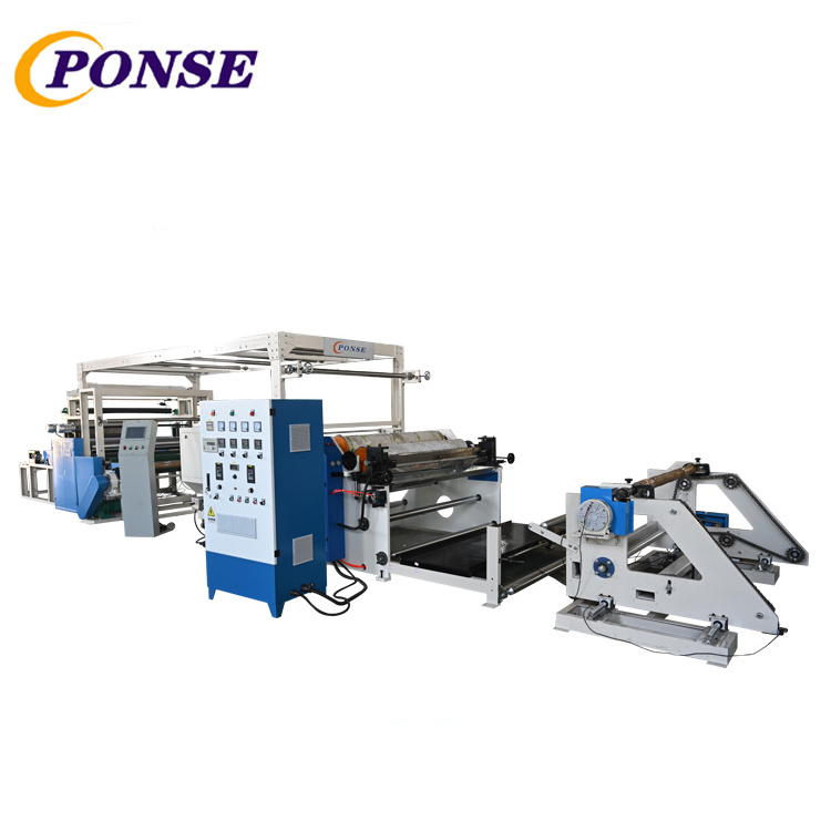 EPE foam hot melt spray glue lamination machine for floor underlay