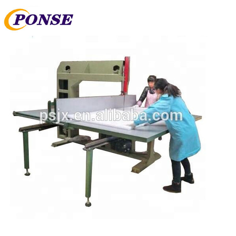 Polyurethane Foam Mattress Cutter Vertical CNC Sponge Cutting Machine