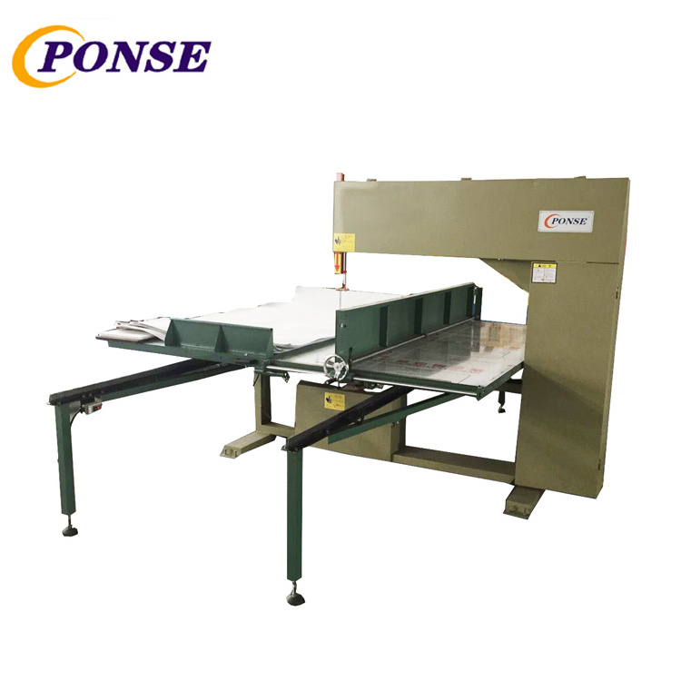 Polyurethane Foam Mattress Cutter Vertical CNC Sponge Cutting Machine