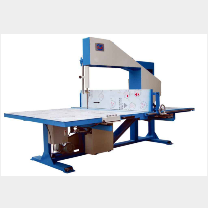 Midium Size Vertical Cutting Machine  for SPONGE/FOAM with Bandknife Saw Cutter