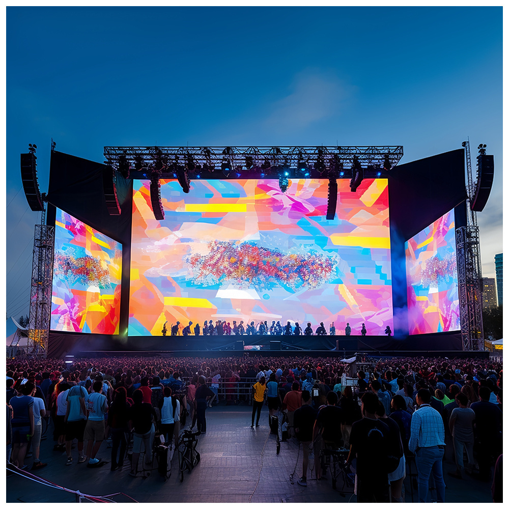 Indoor Concert Stage Led Screen Panels 3840hz Turnkey Solution Led Video Wall System Led Display Pantalla