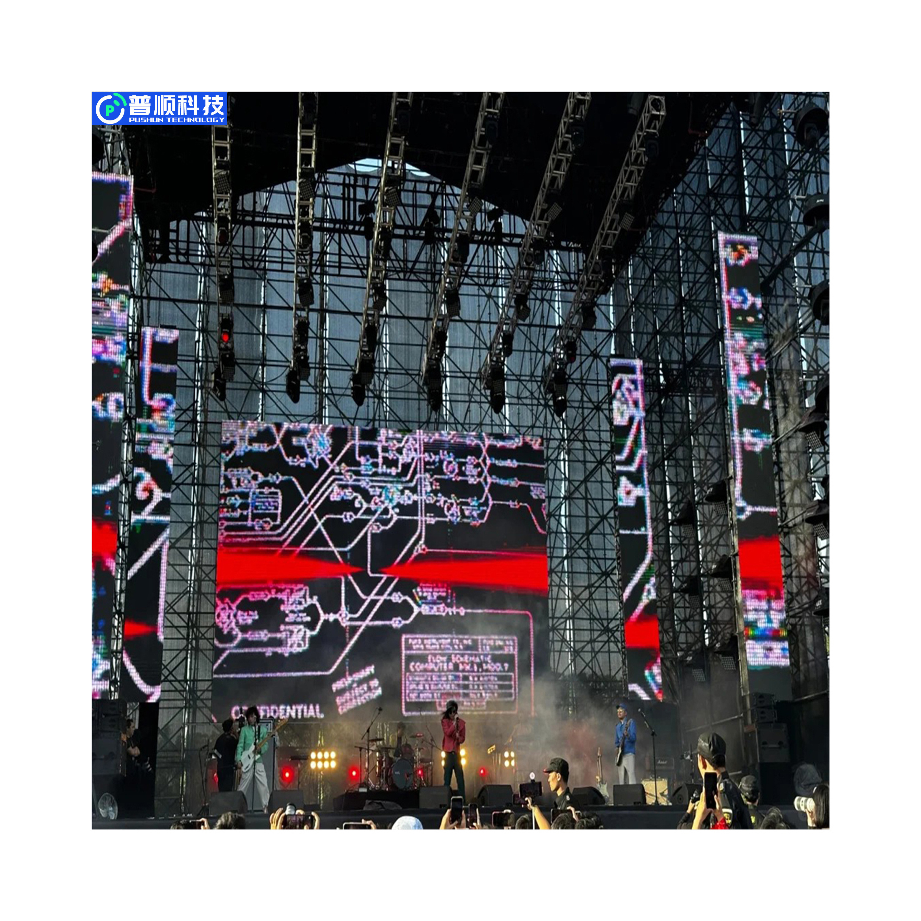 Hot-Sale Full Color Outdoor Waterproof Digital Screen Advertising Board Activity Lease Rental Led Display Panel