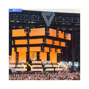 High Temperature Resistance Rental LED Screen Display P3.91 Indoor Outdoor Stage Led 500x500mm Rental Cabinet Led Screen