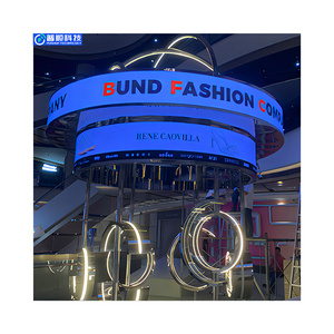 Column Cylinder Soft LED Screen Full Color Indoor Customized Flexible LED Panel