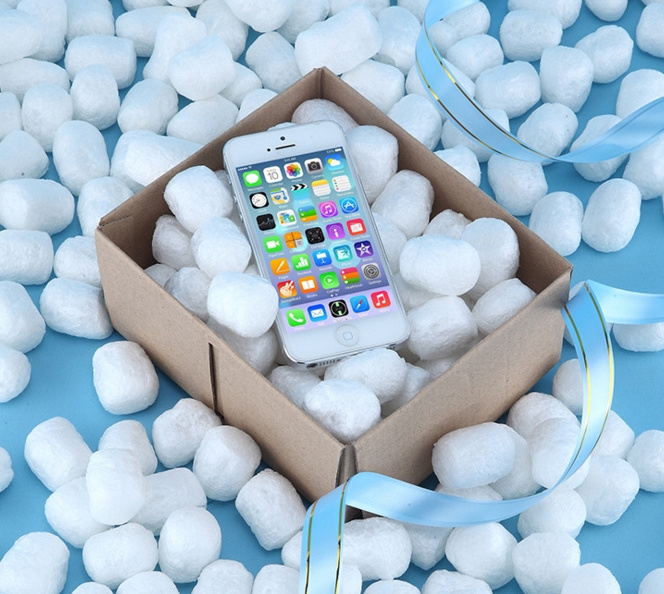 Eco-friendly corn starch foam packing peanuts shockproof