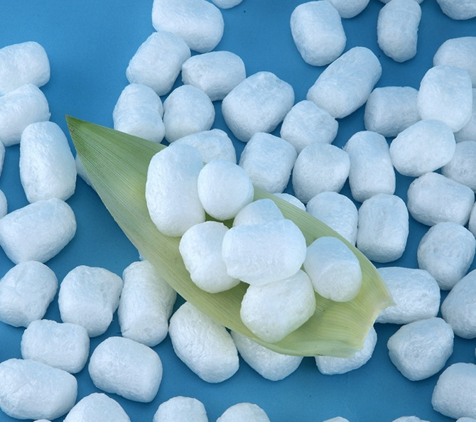 Eco-friendly corn starch foam packing peanuts shockproof