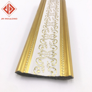 customized color PS foam Cornice ceiling crown moulding interior decoration environmental line