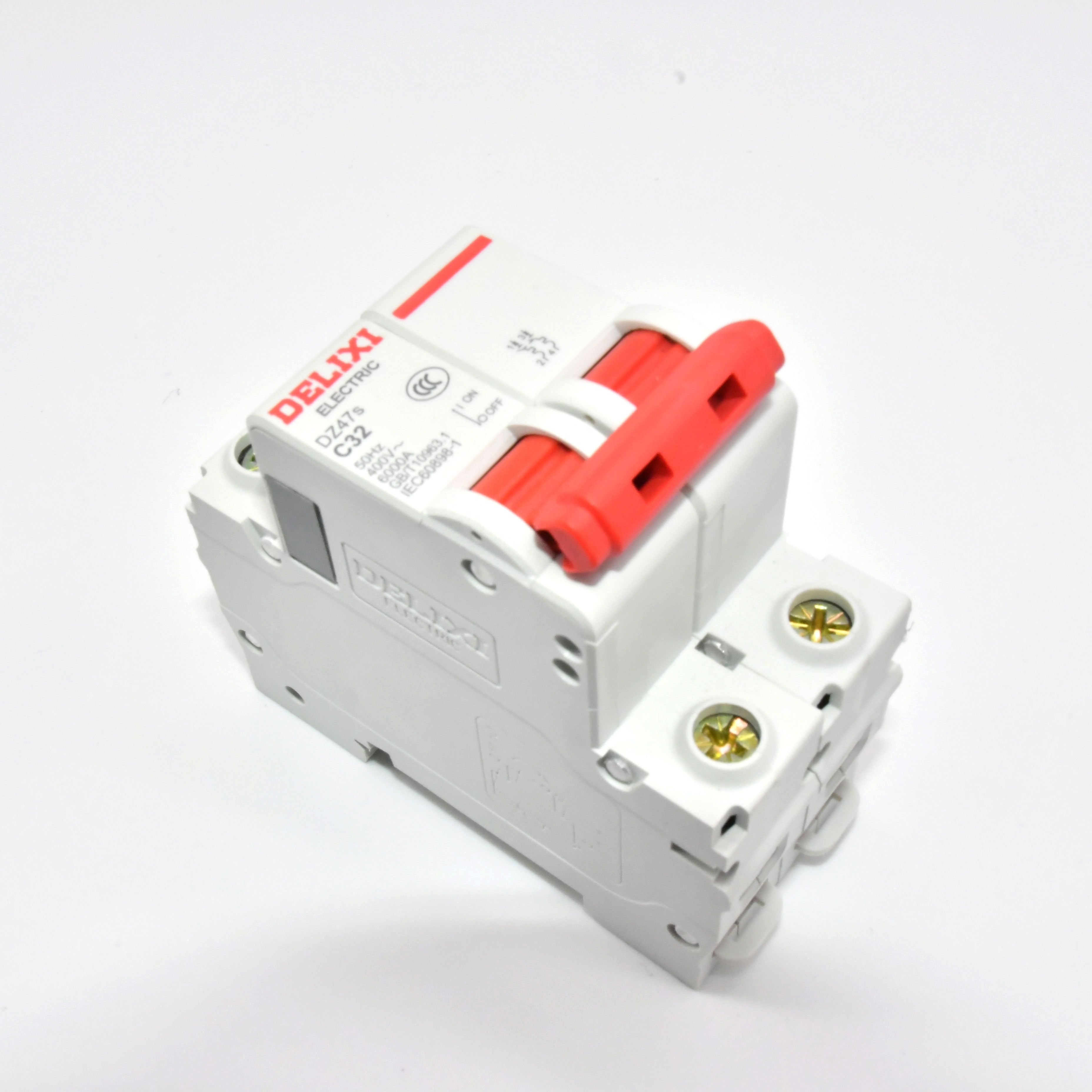 DELIXI DZ47s China industrial Magnetic Electromagnetic Trip  Miniature Circuit Breaker mcb circuit breakers