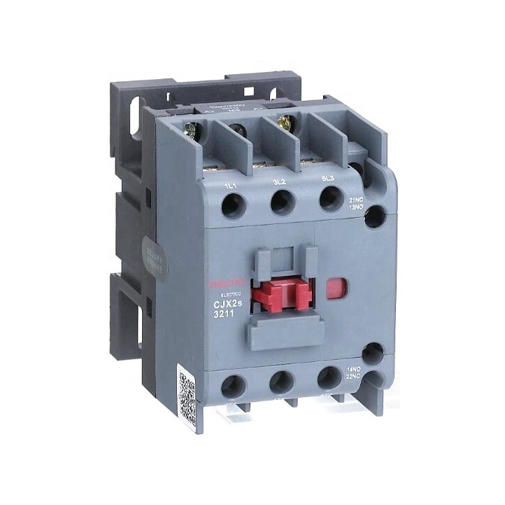 Delixi 3 Phase Thermal Magnetic Contactors Soft Starter LC1-D32 Cjx2s-3210 32A 1NO0NC 220VAC AC 100A Motor Control AC Contractor